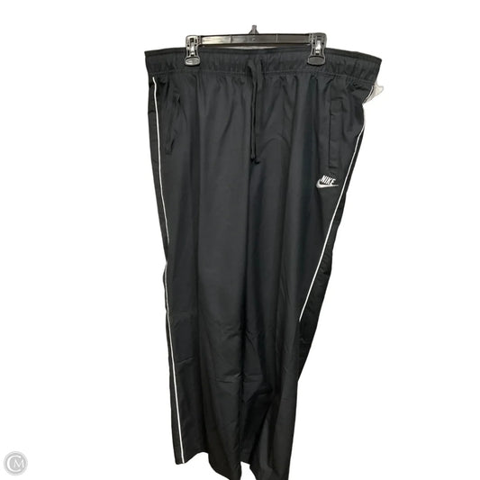 Athletic Pants By Nike Apparel In Black, Size: Xl