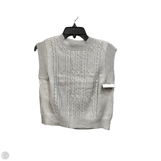 Vest Sweater By Cyrus In Grey, Size: M
