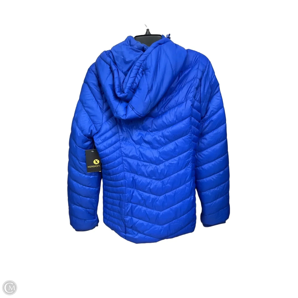 Coat Puffer & Quilted By Xersion In Blue, Size: L
