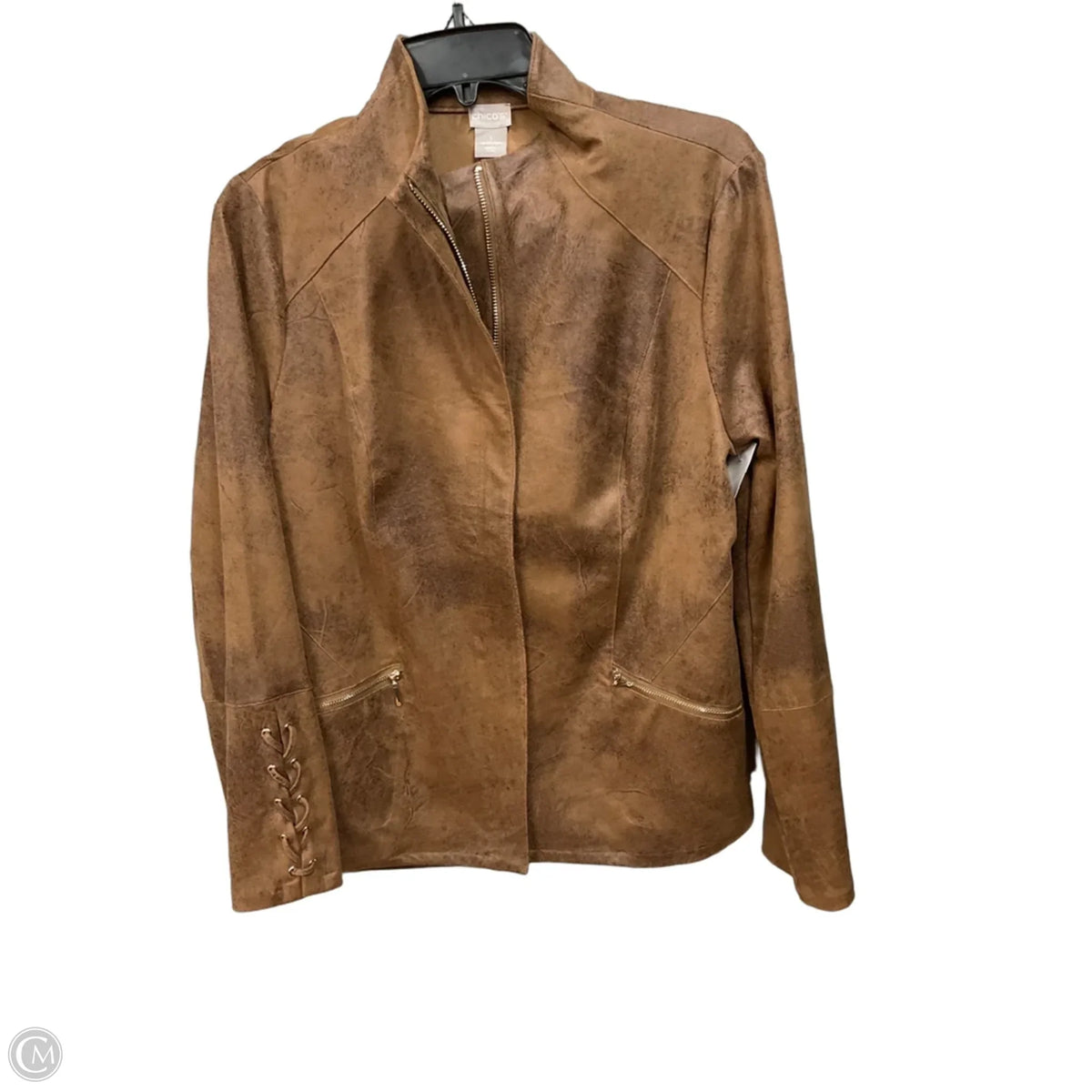 Jacket Other By Chicos In Brown, Size: M