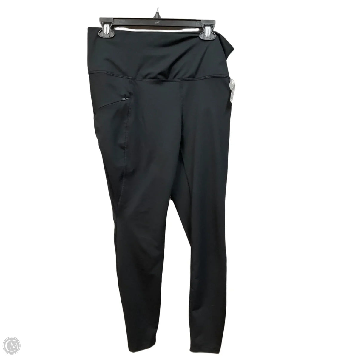 Athletic Leggings By Eddie Bauer In Black, Size: L