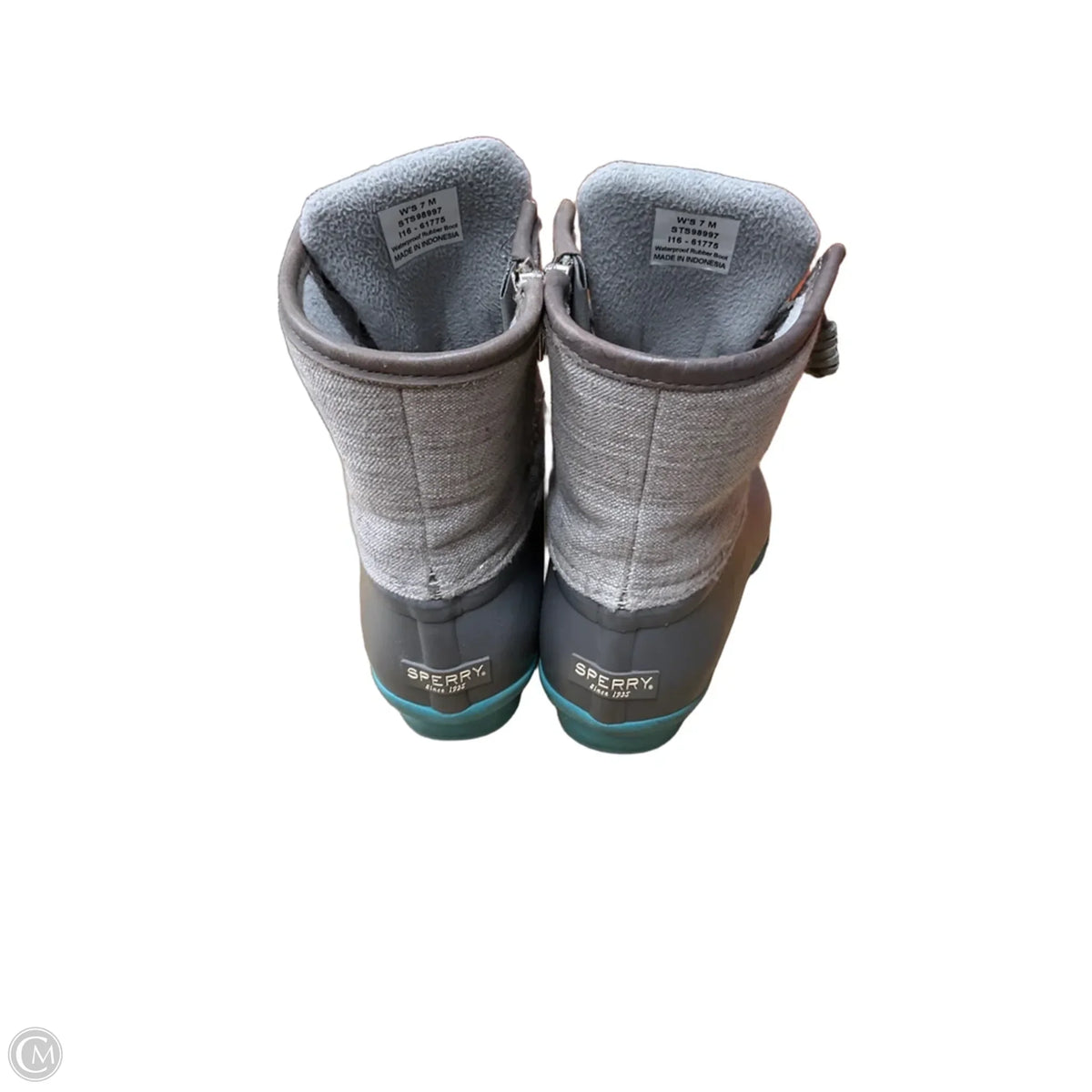 Boots Rain By Sperry In Grey, Size: 7