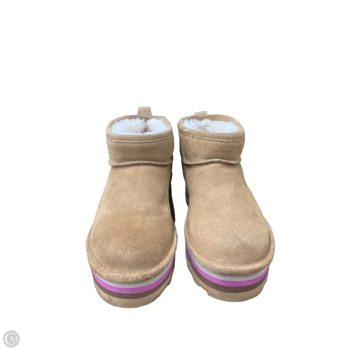 Boots Ankle Flats By Bearpaw In Brown, Size: 8