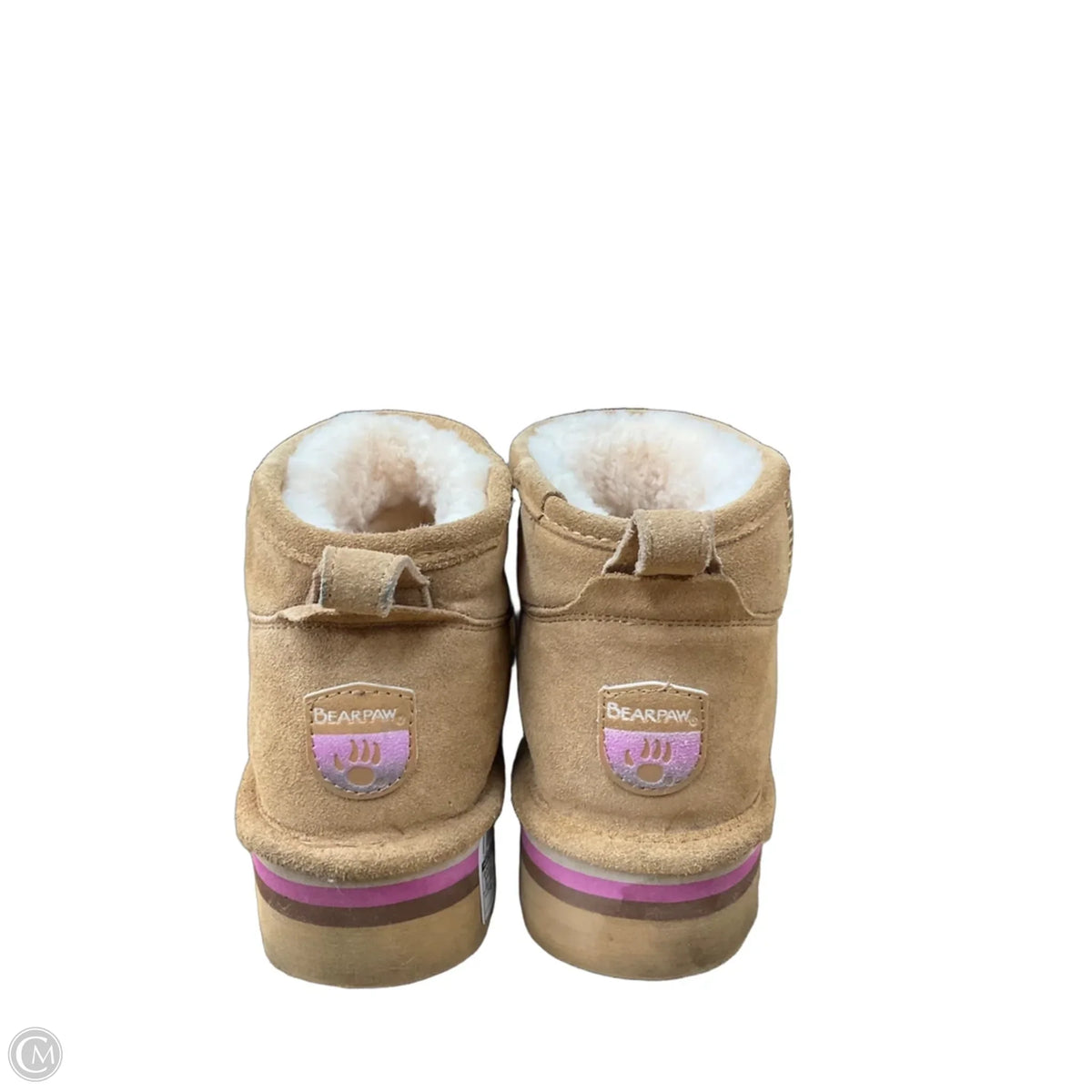 Boots Ankle Flats By Bearpaw In Brown, Size: 8