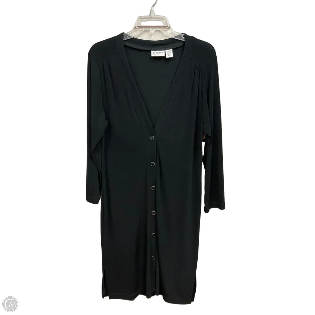 Cardigan By Chicos In Black, Size: M