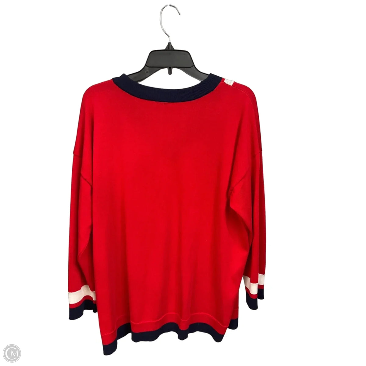 Sweater By Anne Klein In Red, Size: 2x