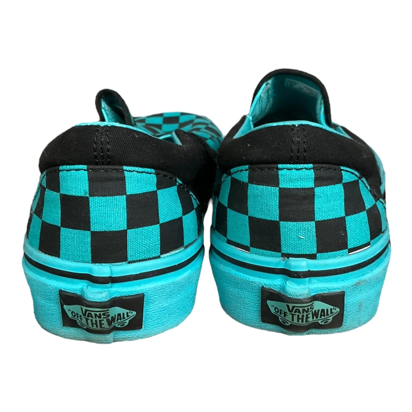 Teal Shoes Sneakers Vans, Size 8