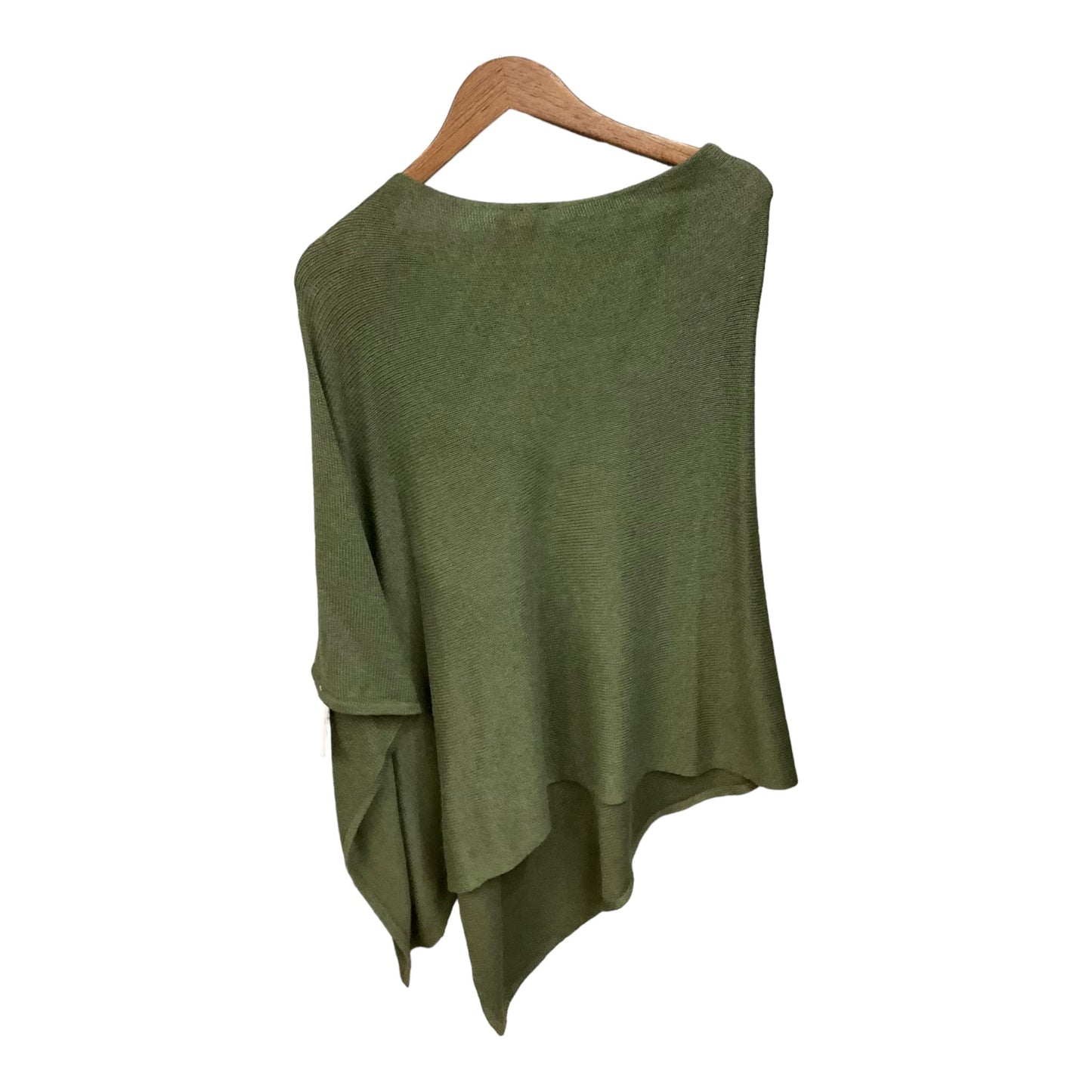 Poncho By J. Crew In Green, Size: Onesize