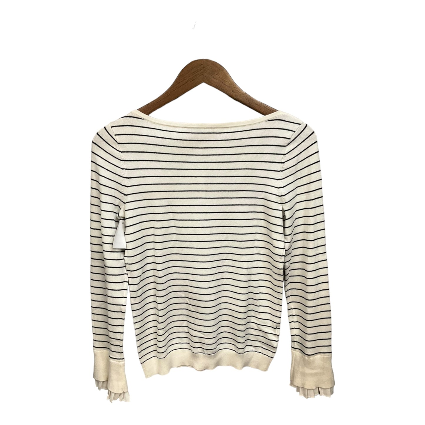 Top Long Sleeve By Loft In Striped Pattern, Size: Xs