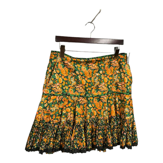 Skirt Mini & Short By Coach In Floral Print, Size: M