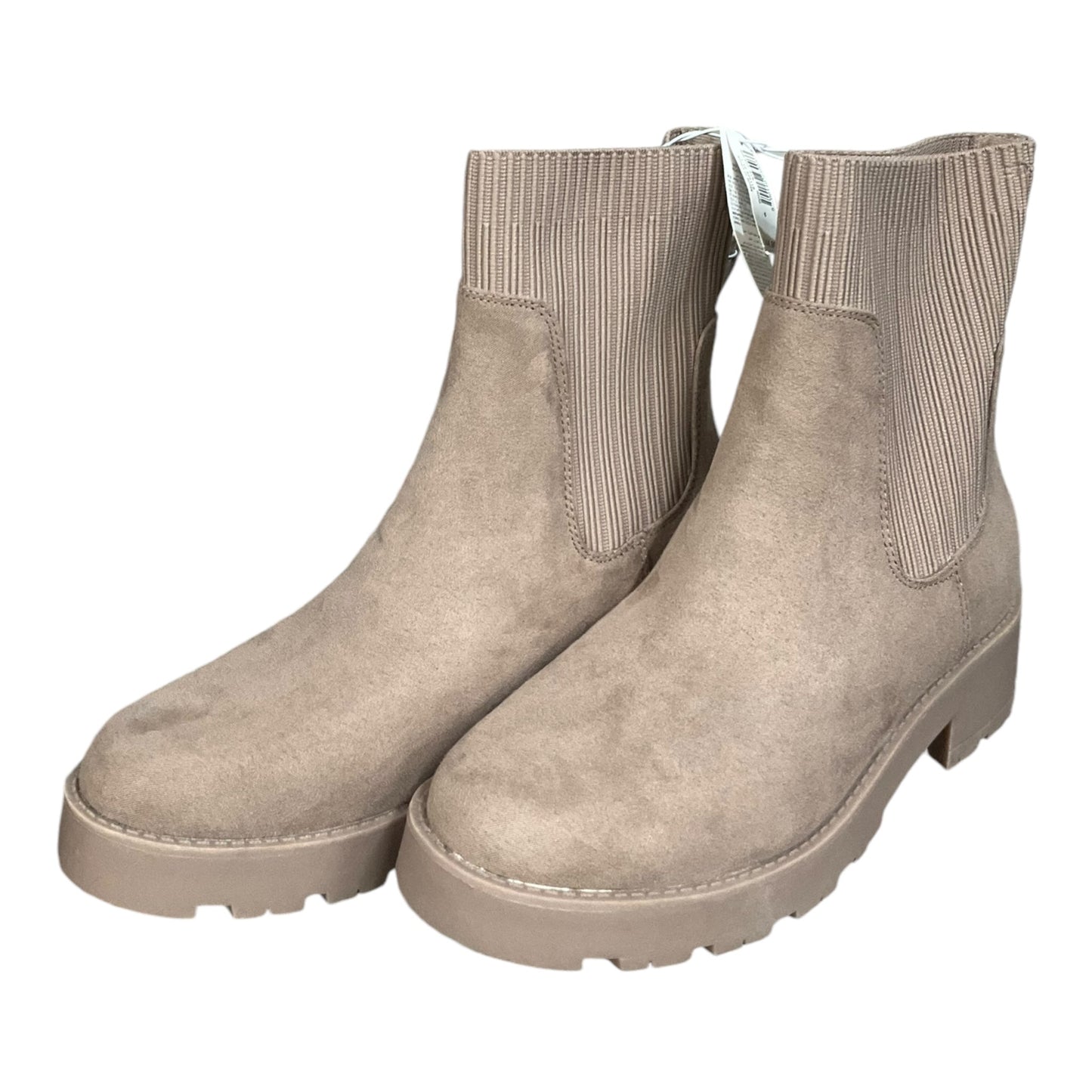 Boots Ankle Flats By Old Navy In Beige, Size: 6