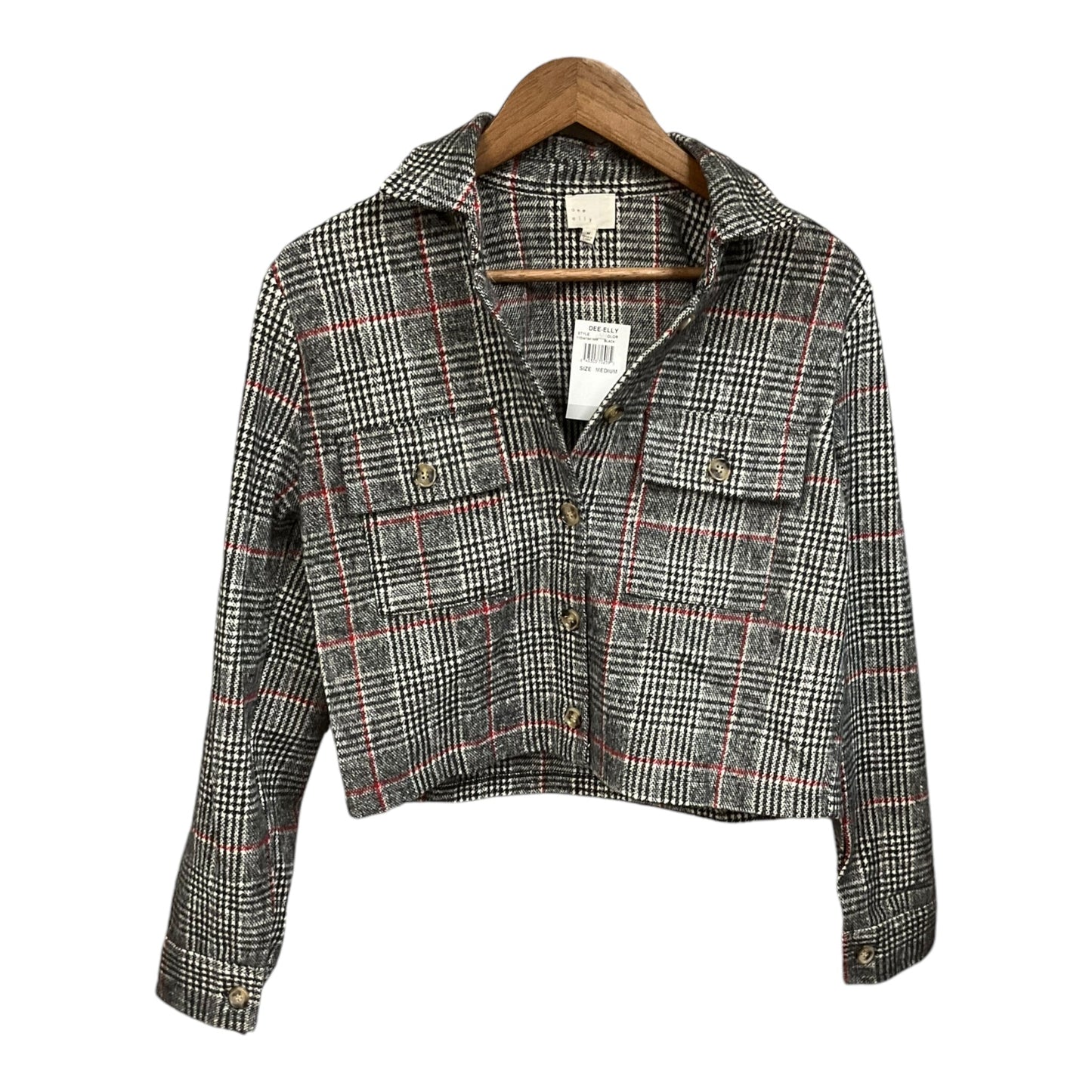 Jacket Other By Clothes Mentor In Plaid Pattern, Size: M