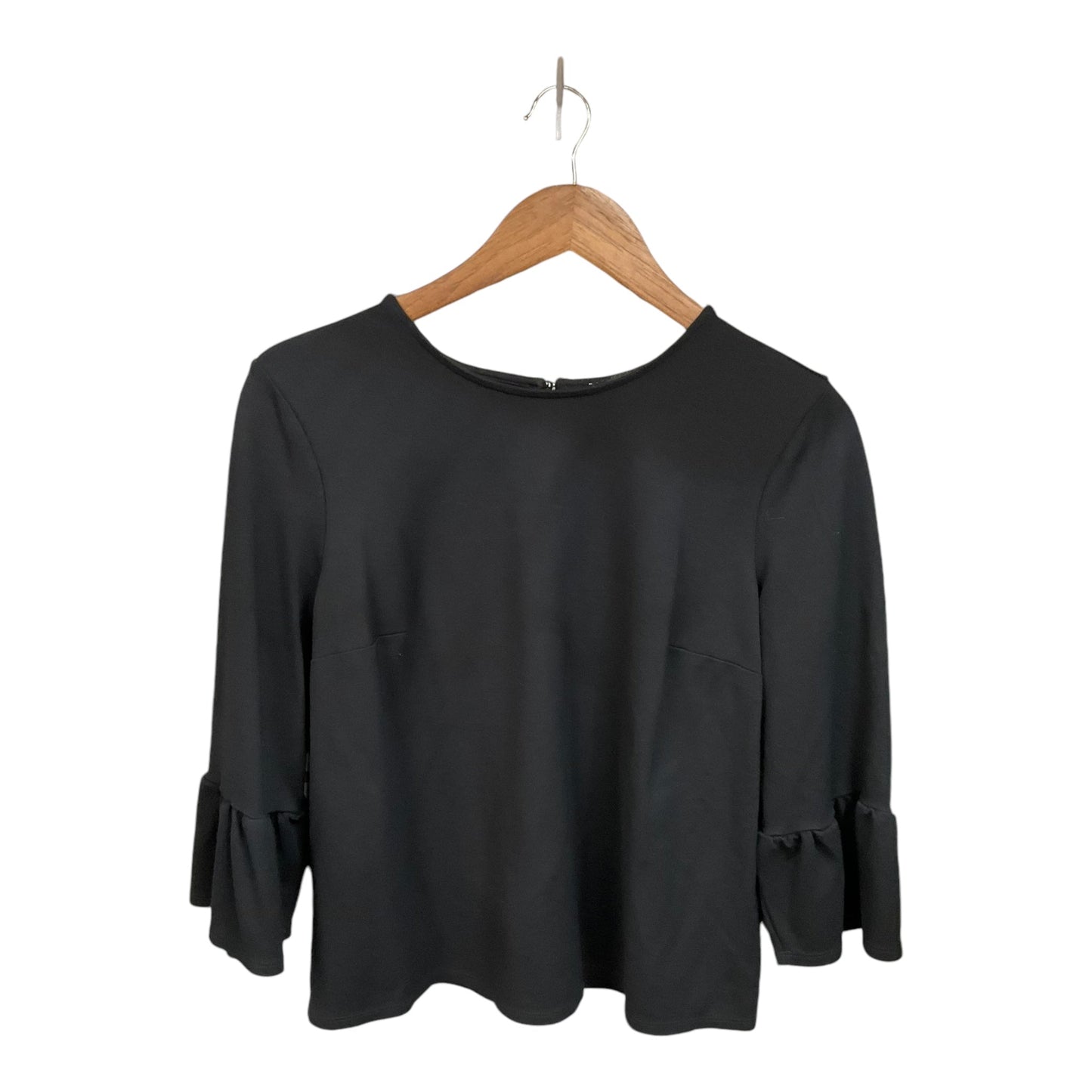 Top 3/4 Sleeve By Express In Black, Size: L