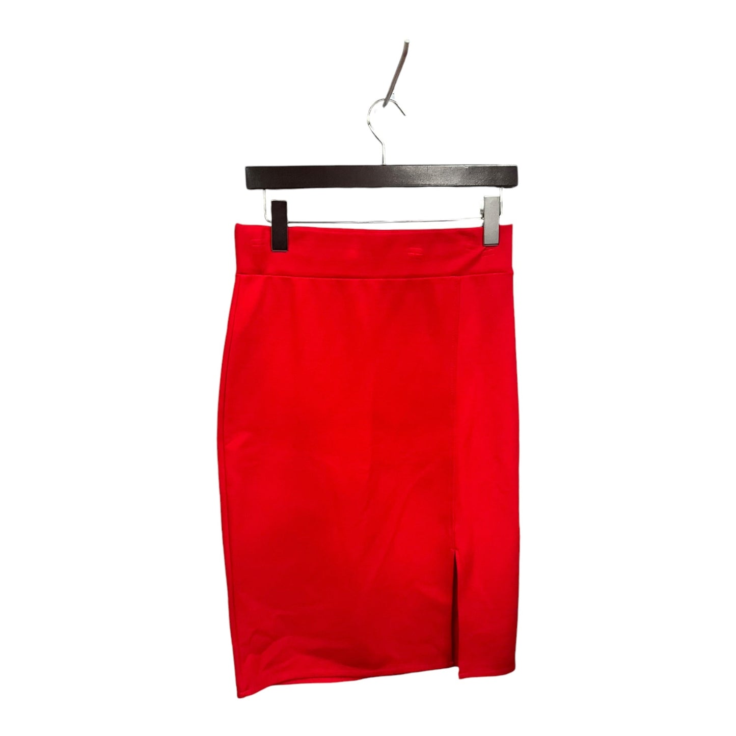 Skirt Midi By Clothes Mentor In Red, Size: M