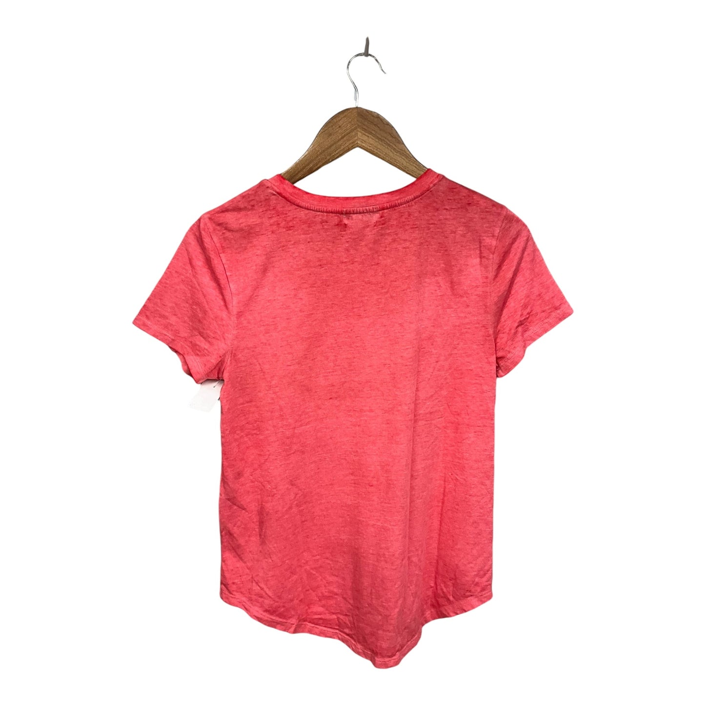 Top Short Sleeve Basic By Style And Company In Orange, Size: M