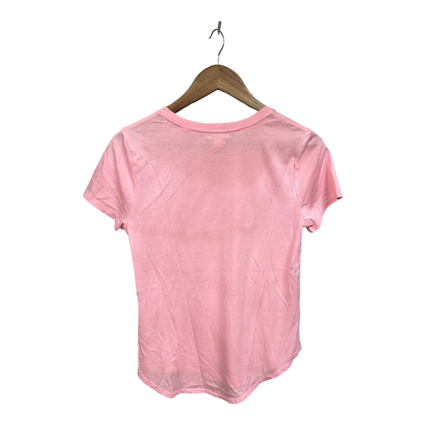 Top Short Sleeve Basic By Style And Company In Pink, Size: M