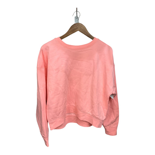 Sweatshirt Crewneck By Universal Thread In Pink, Size: L