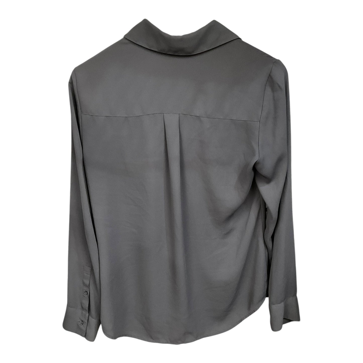 Top Long Sleeve By Express In Grey, Size: S