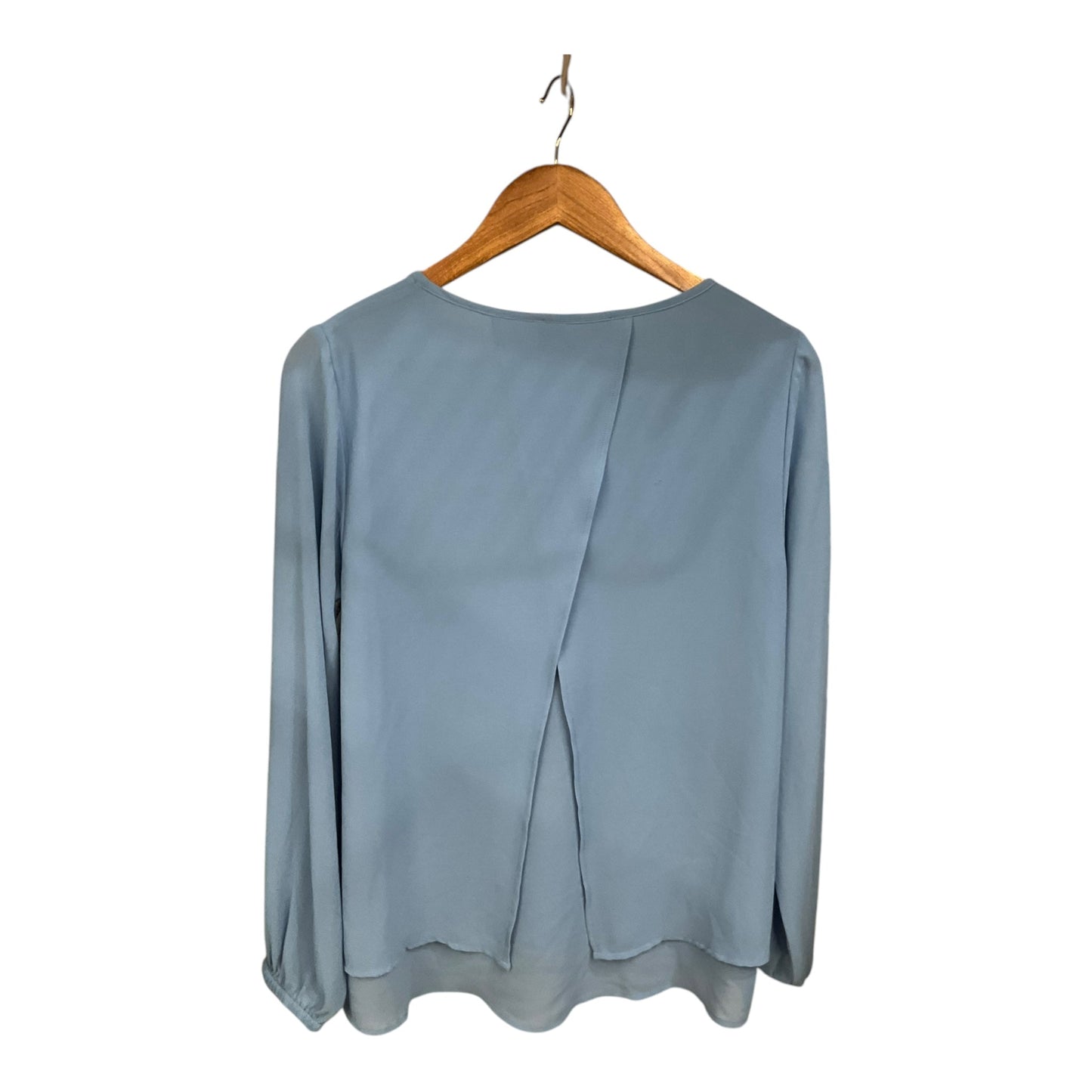 Top Long Sleeve By Michael By Michael Kors In Blue, Size: L