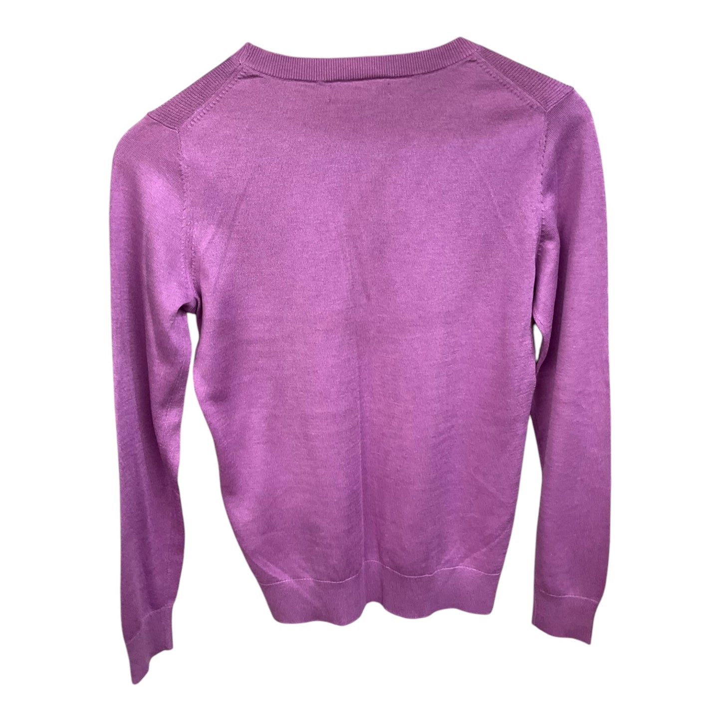 Top Long Sleeve By Banana Republic In Purple, Size: Xs