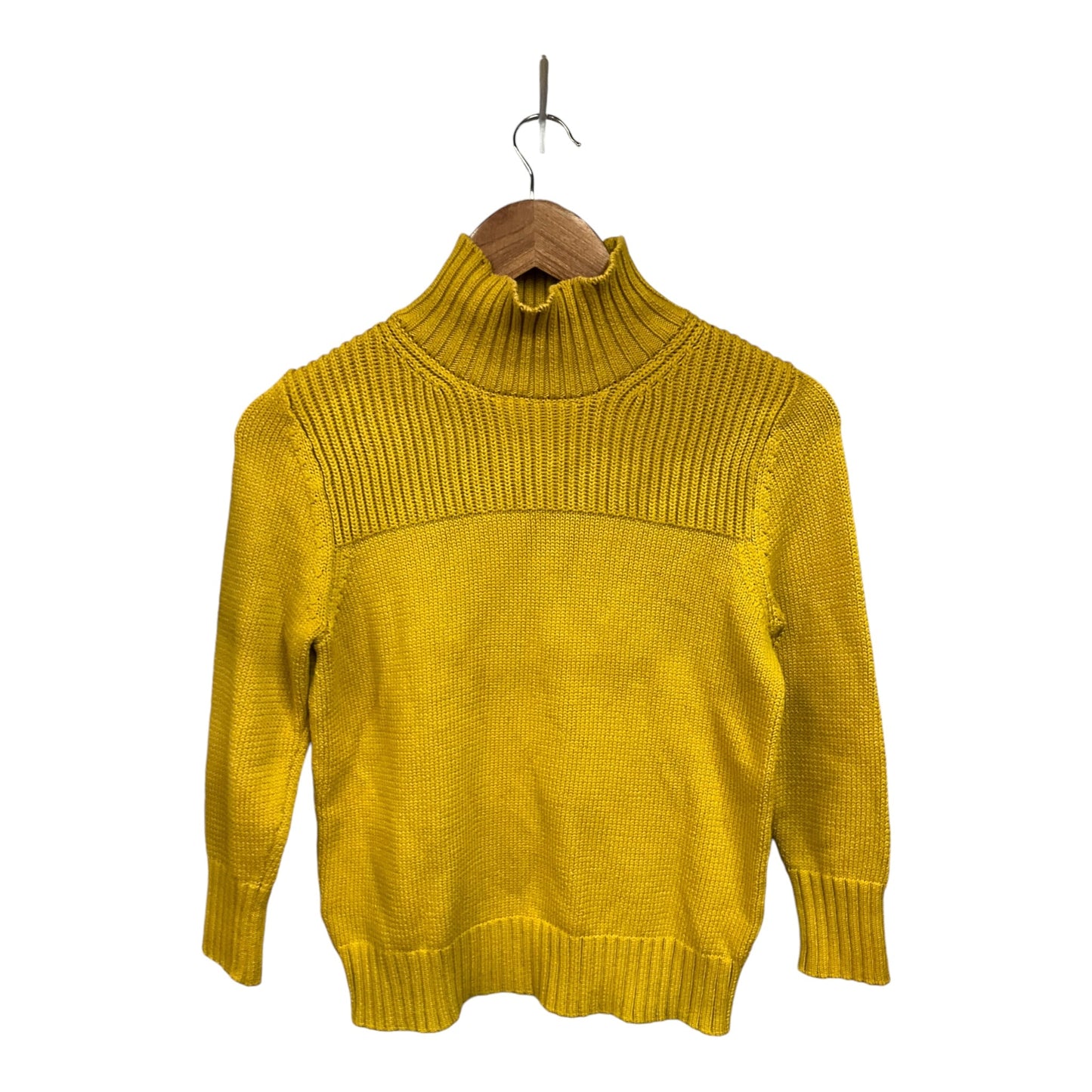 Sweater By Ann Taylor In Yellow, Size: S