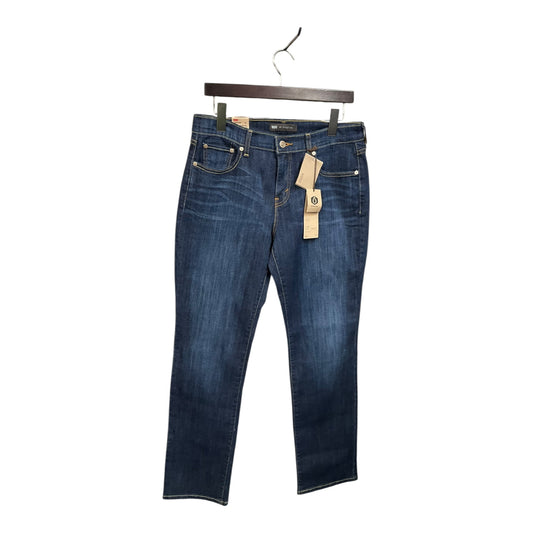 Jeans Straight By Levis In Blue Denim, Size: 8