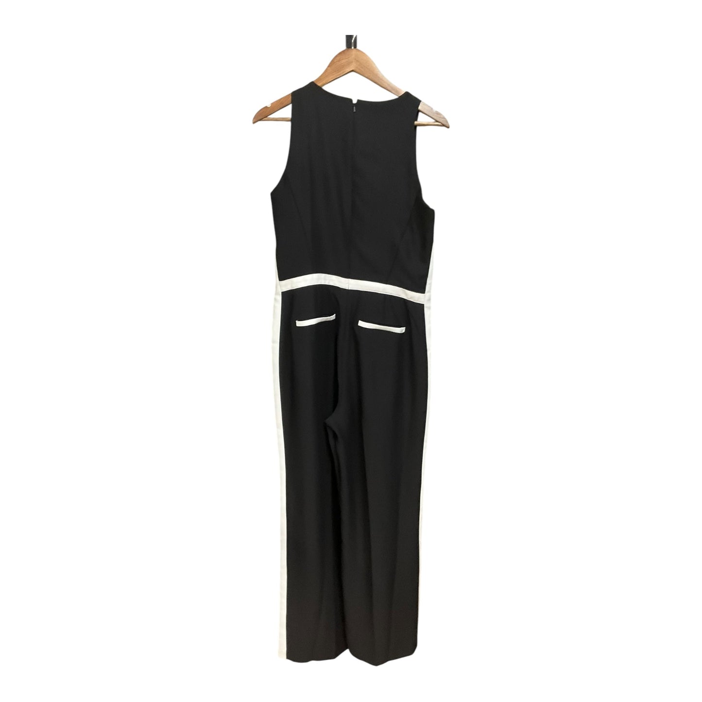 Jumpsuit By Banana Republic In Black & White, Size: M