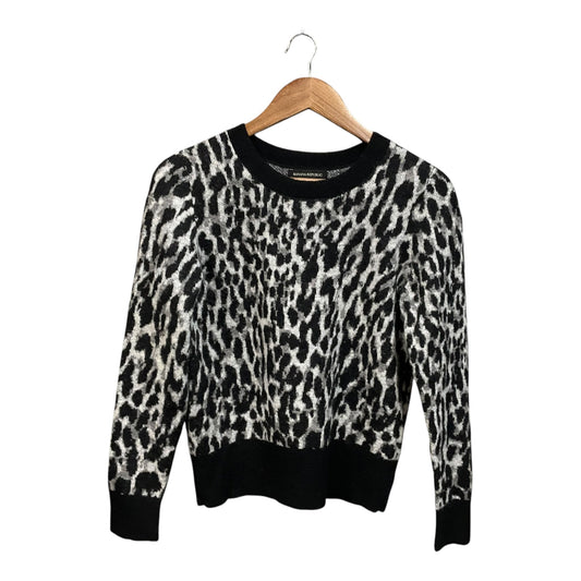 Sweater By Banana Republic In Animal Print, Size: M