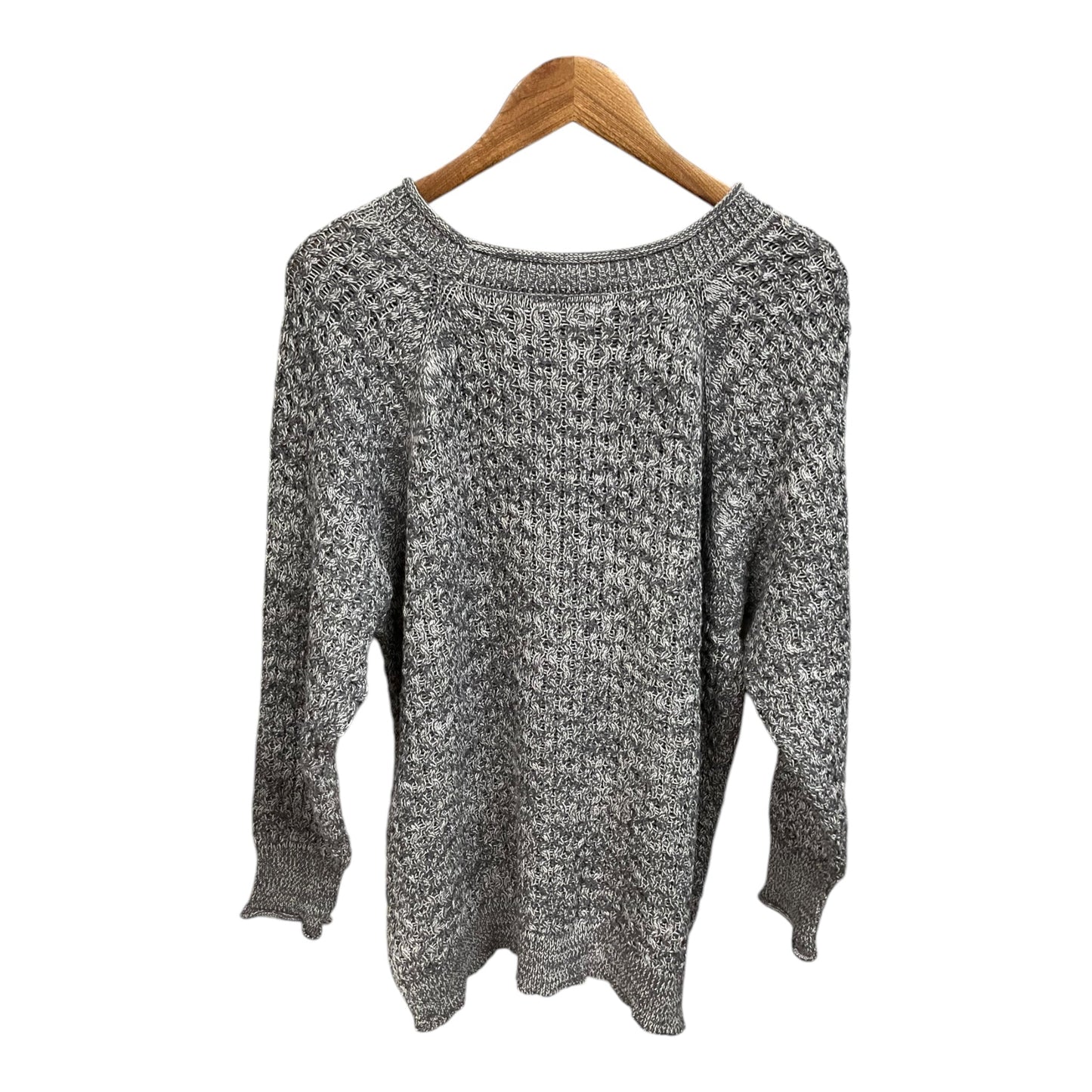 Sweater By Time And Tru In Grey, Size: 3x