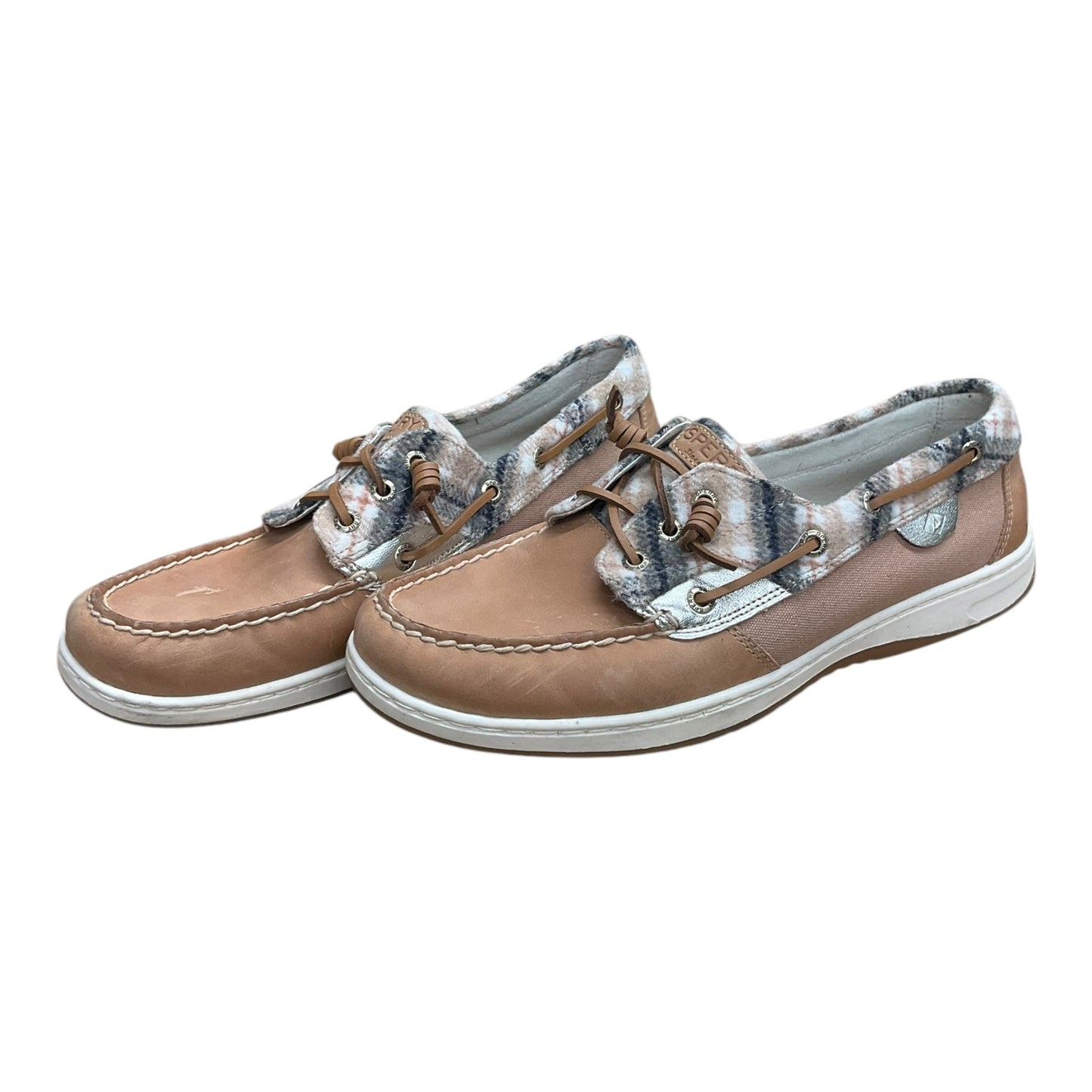 Shoes Flats By Sperry In Tan, Size: 11