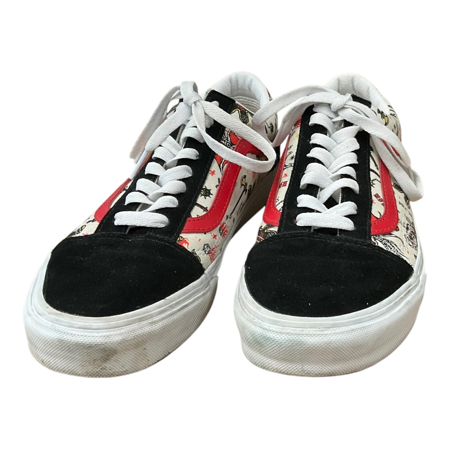 Shoes Sneakers By Vans In Black, Size: 11