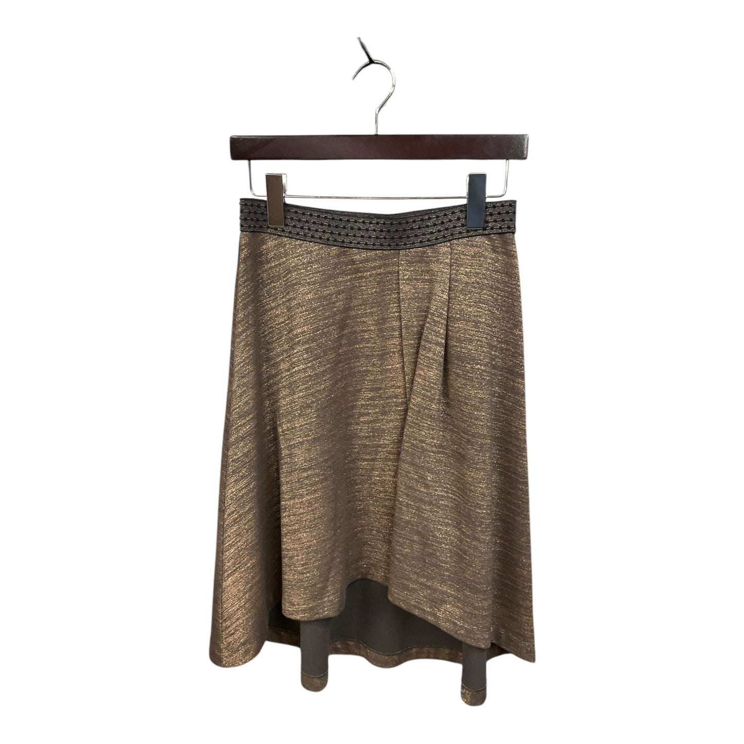 Skirt Midi By Hd In Paris In Gold, Size: S