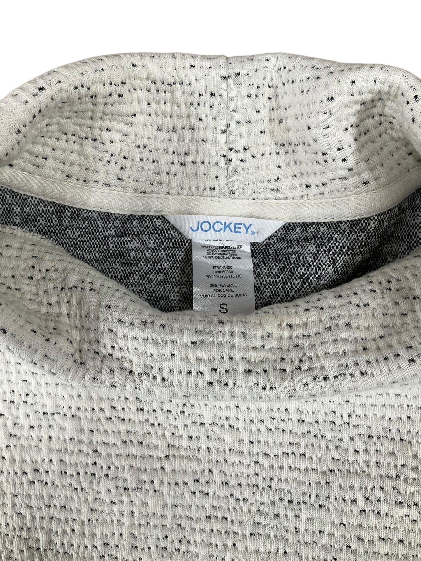 Sweatshirt Collar By Jockey In White, Size: S