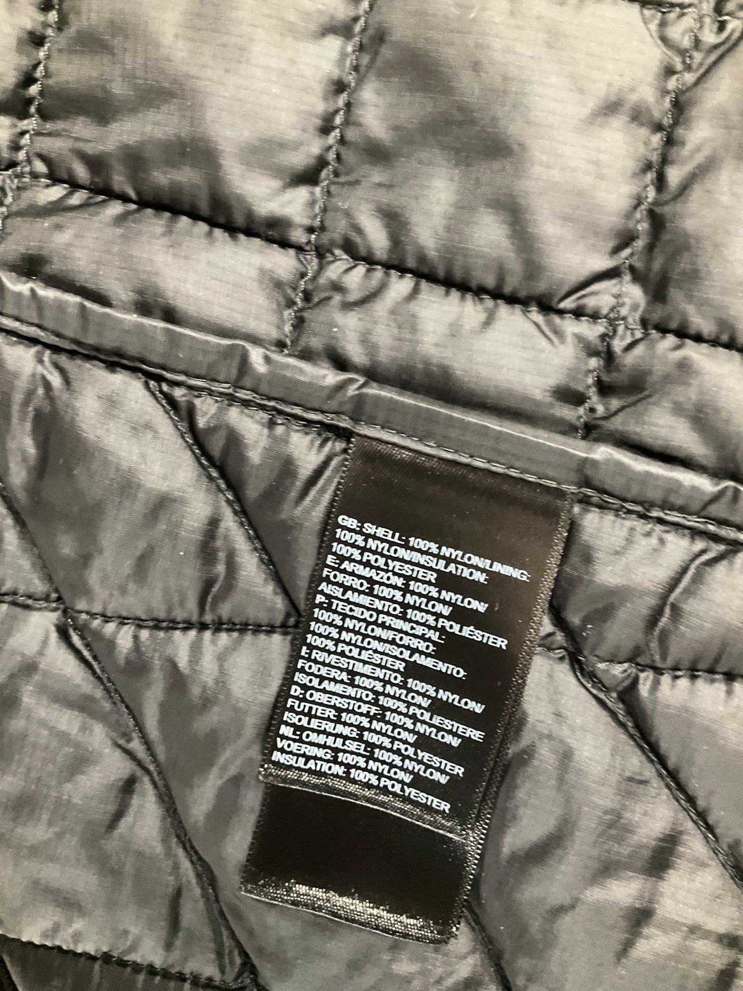 Jacket Puffer & Quilted By The North Face In Black, Size: Xl