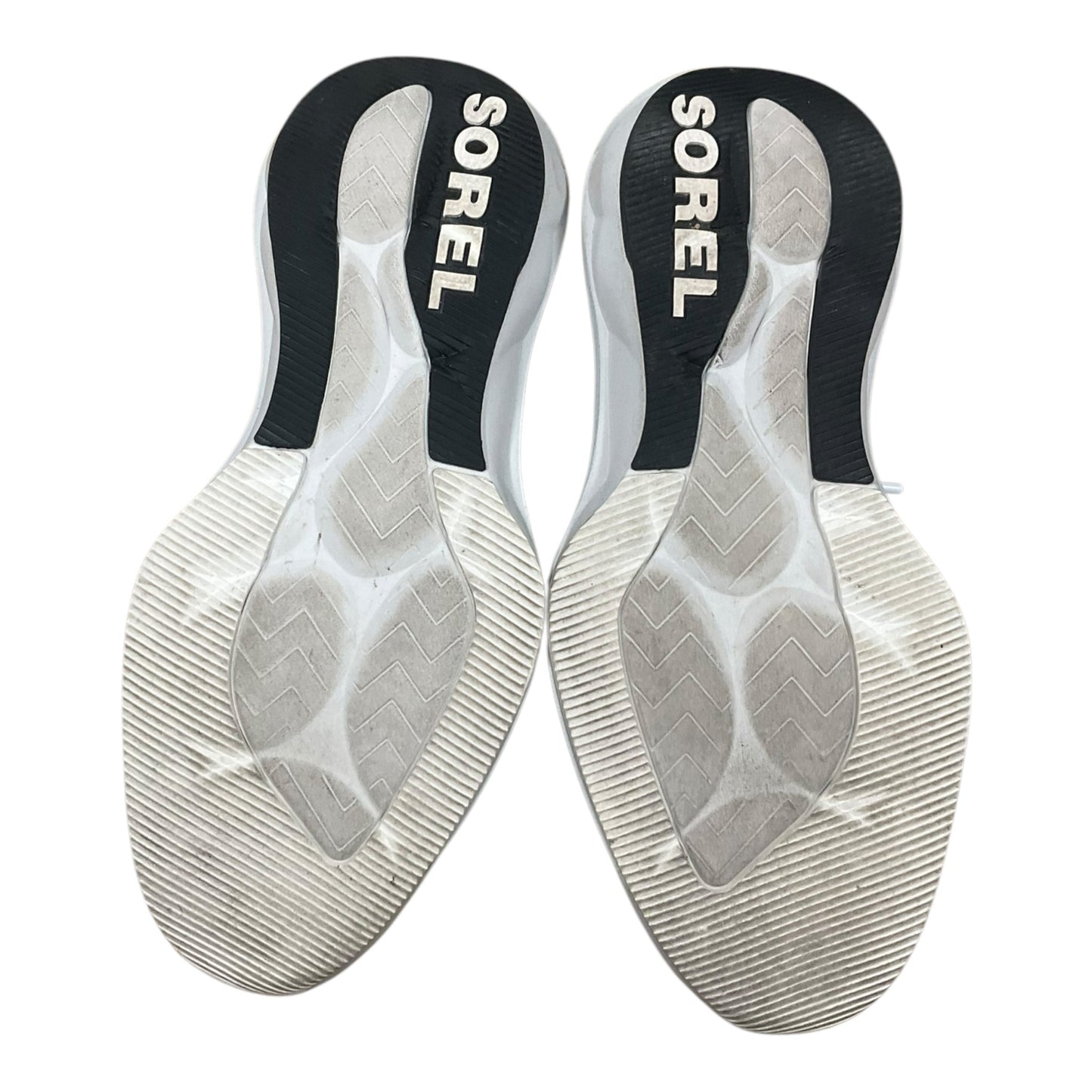 Shoes Sneakers By Sorel In Black & White, Size: 9