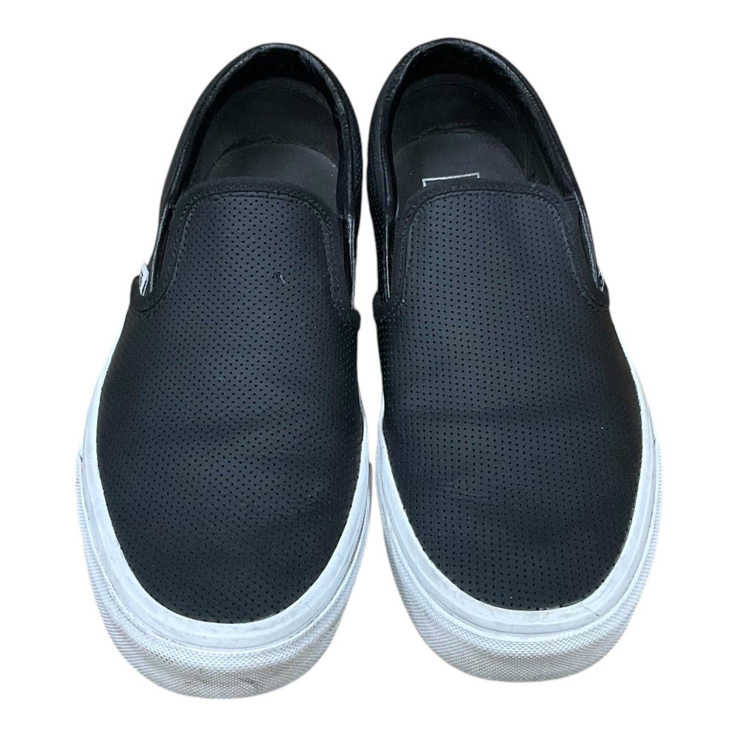 Shoes Flats By Vans In Black, Size: 8.5