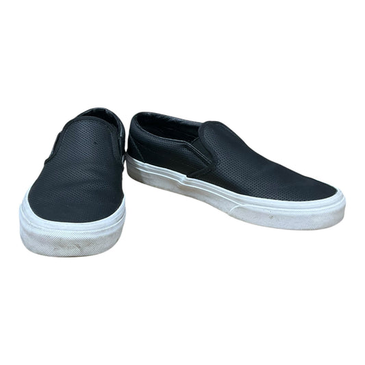 Shoes Flats By Vans In Black, Size: 8.5