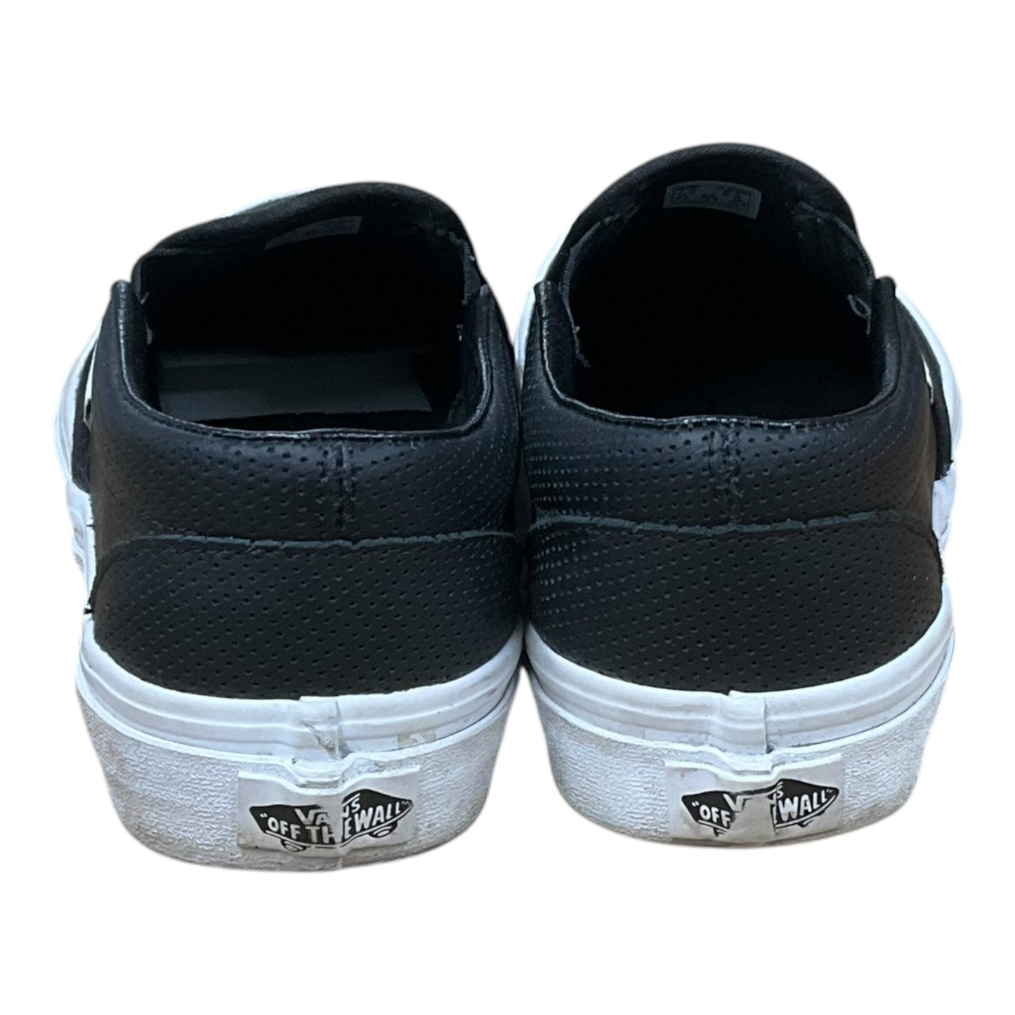 Shoes Flats By Vans In Black, Size: 8.5