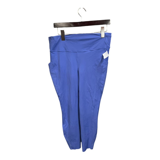 Athletic Leggings By Lululemon In Blue, Size: L