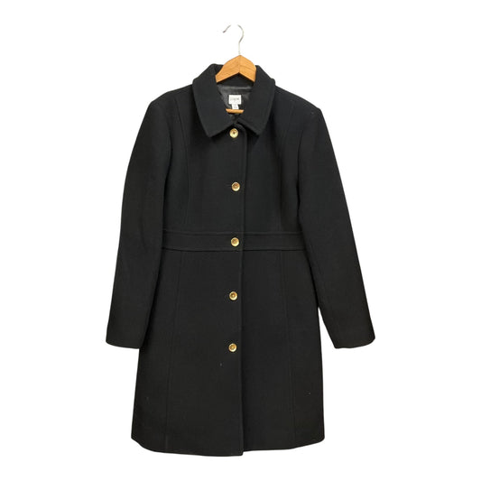 Coat Wool By J. Crew In Black, Size: L