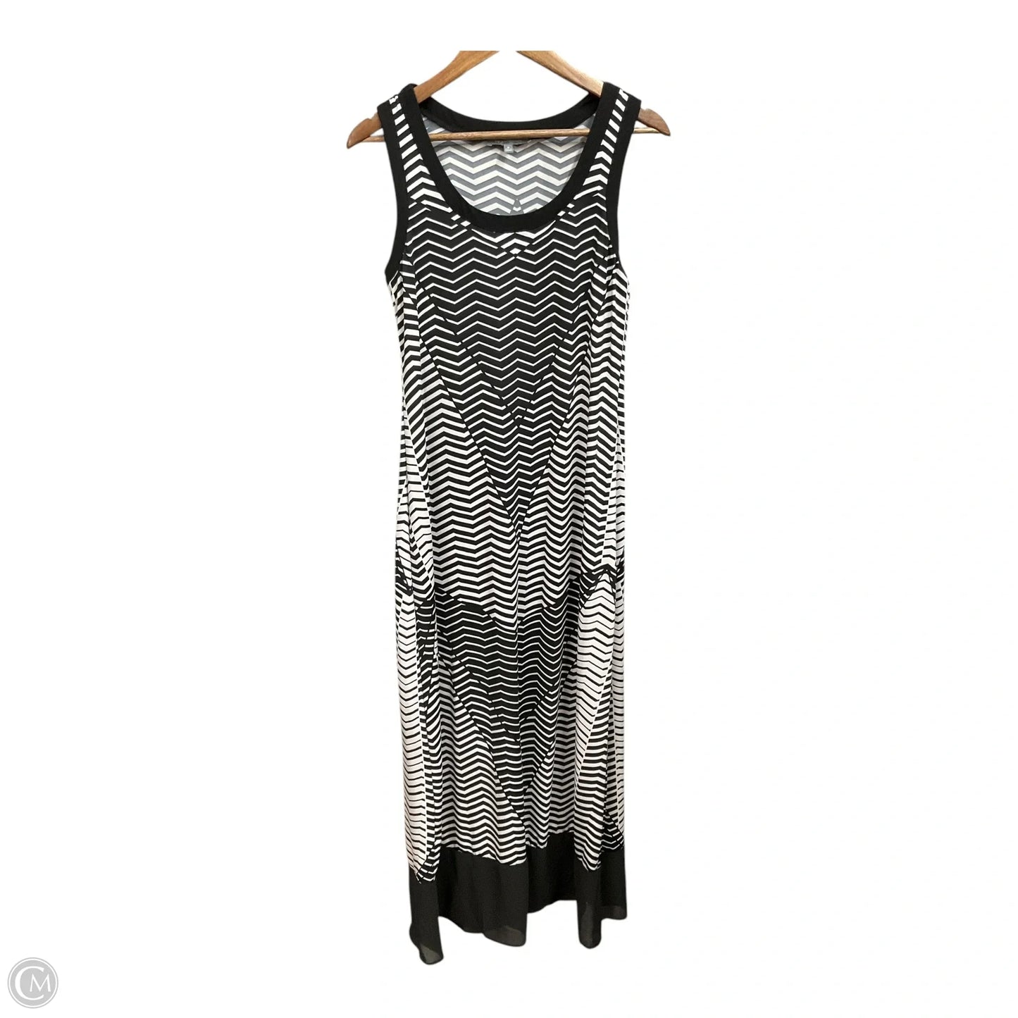 Dress Casual Maxi By Ny Collection In Black & White, Size: M