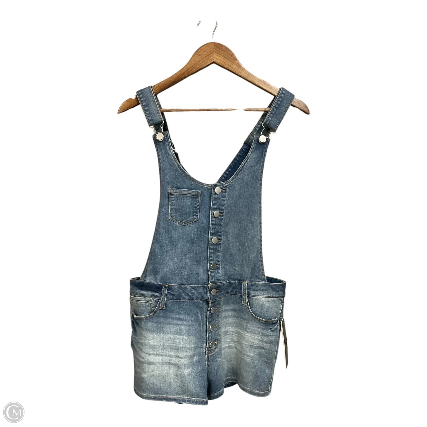 Shortalls By Cmc In Blue Denim, Size: Xl