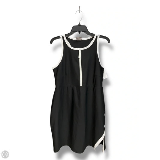 Athletic Dress By Sage In Black & White, Size: Xxl