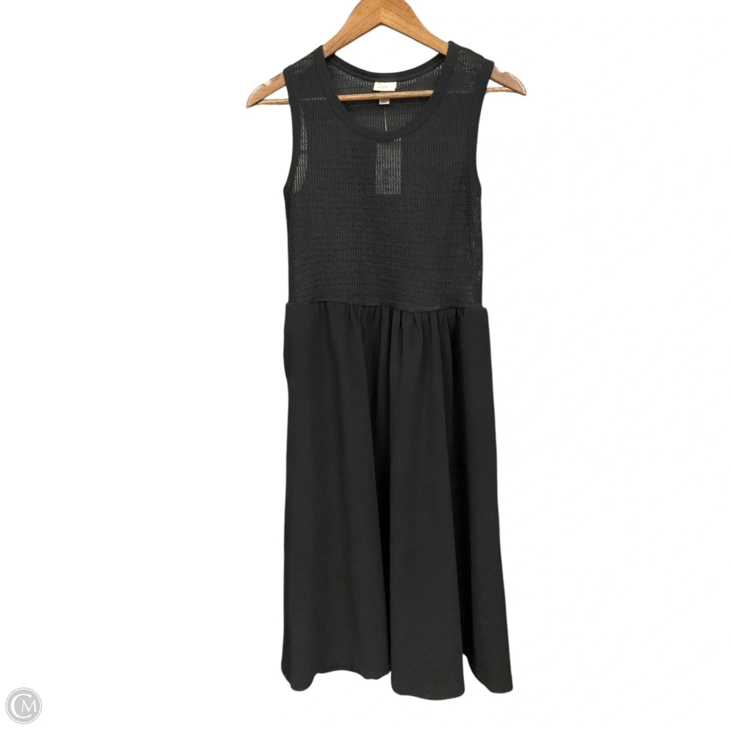 Dress Casual Midi By A New Day In Black, Size: Xs