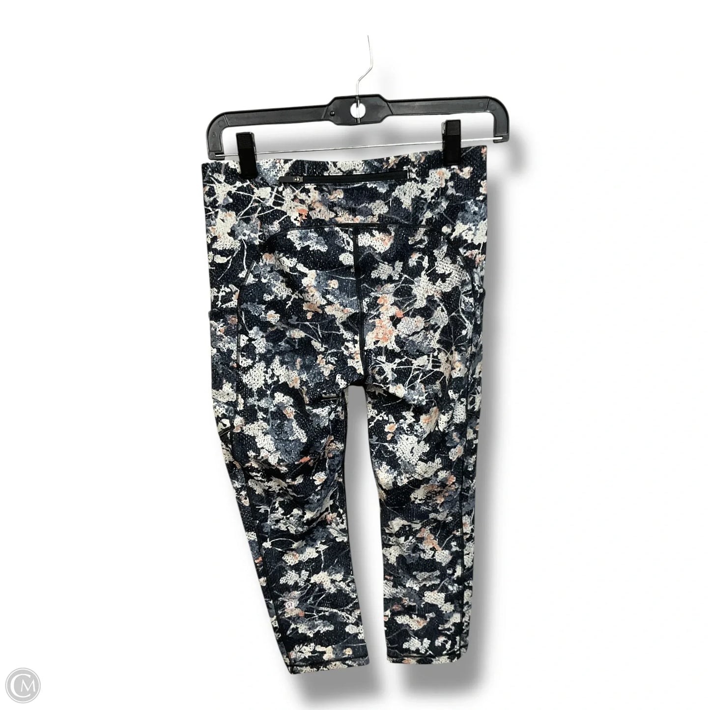 Athletic Capris By Lululemon In Floral Print, Size: S