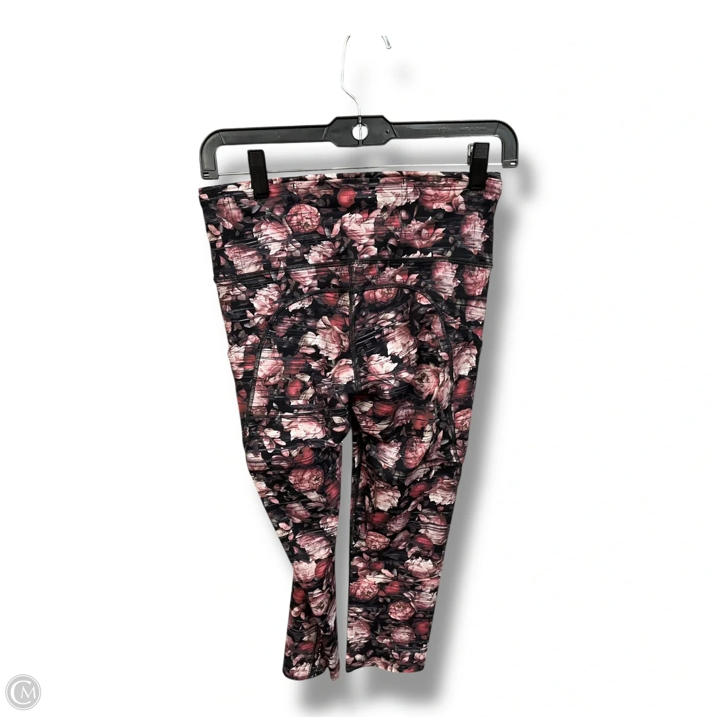 Athletic Capris By Lululemon In Floral Print, Size: S