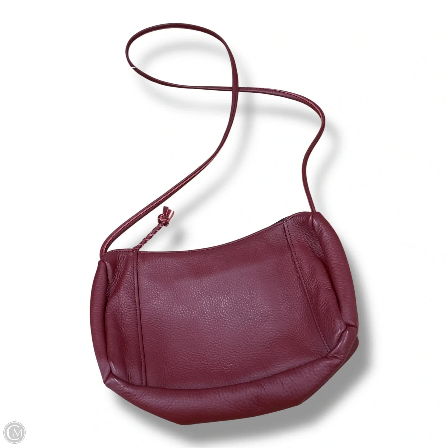 Crossbody Leather By Clothes Mentor, Size: Small
