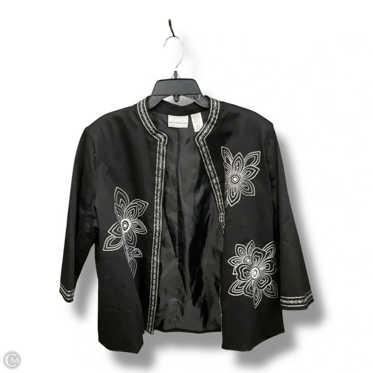 Jacket Other By Alfred Dunner In Black & White, Size: Xl