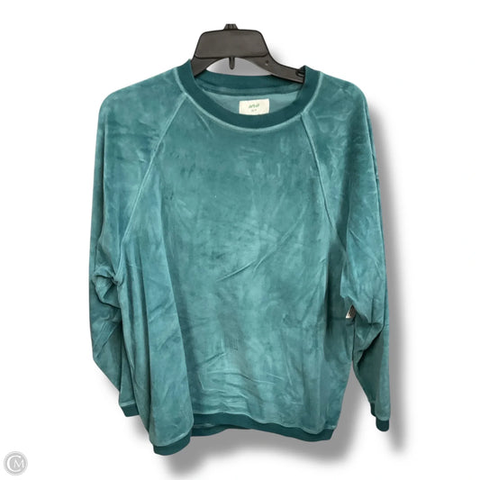 Top Long Sleeve By Aerie In Teal, Size: Xs