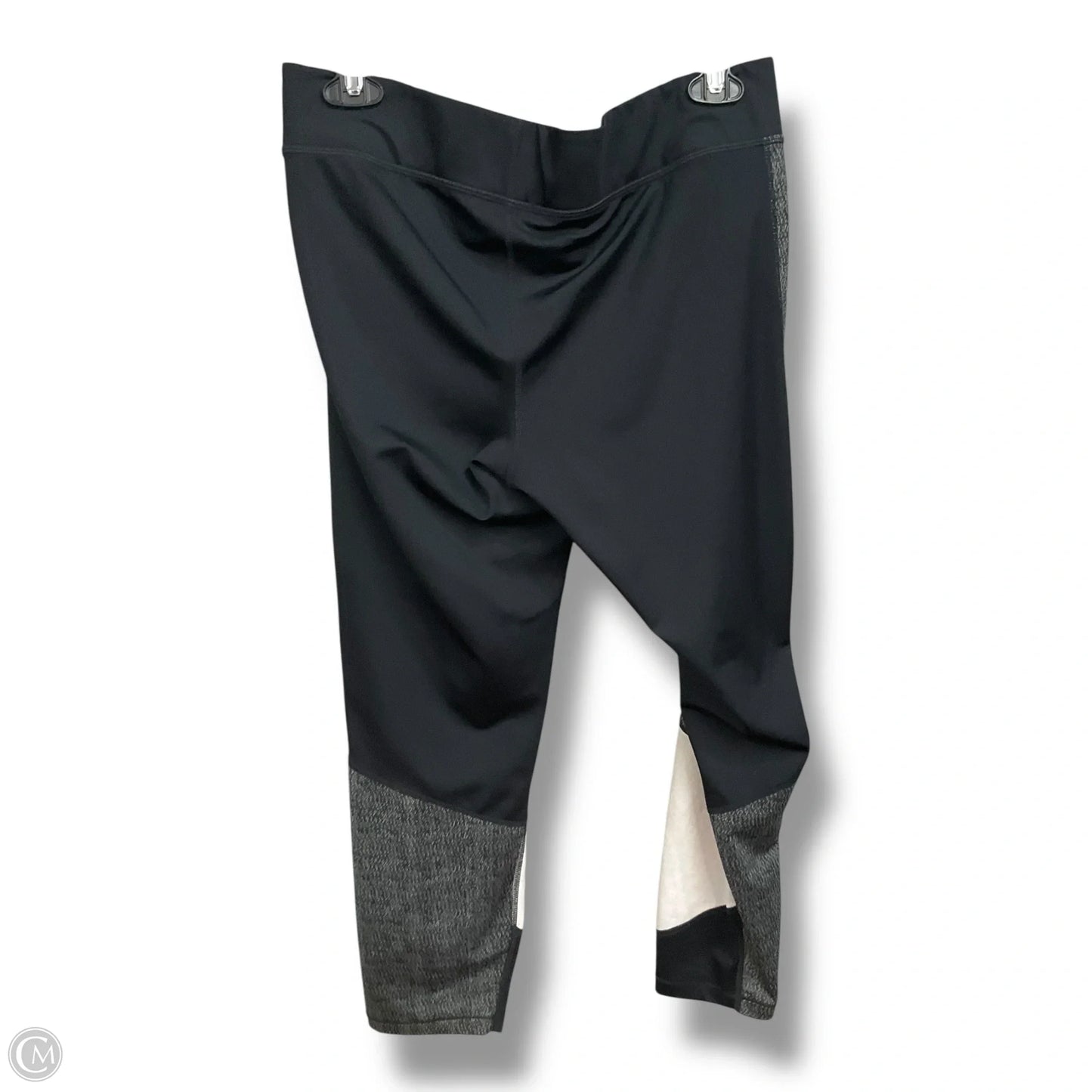 Athletic Capris By Under Armour In Black & White, Size: Xl